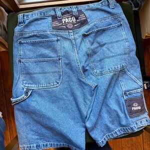 Vintage Paco Carpenter Distressed Jorts Y2K, Size 34, GUC